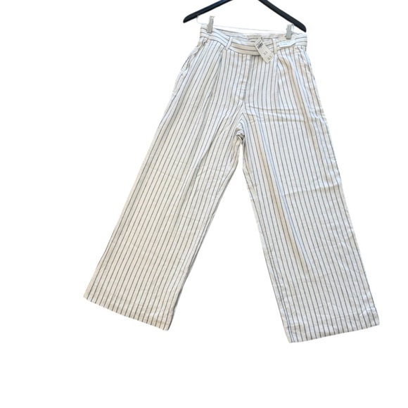 Abercrombie & Fitch 8R (29)NWT Sloane linen blend ultra Wide Leg high waist pant - Picture 4 of 16